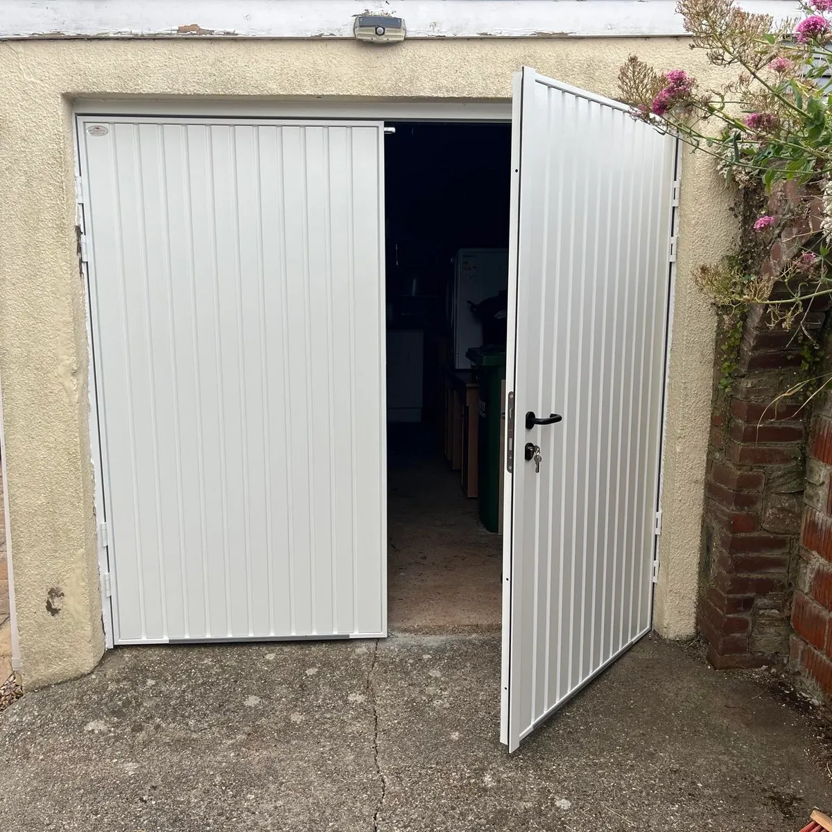 insulated side hinged doors
