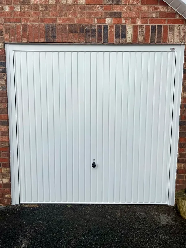 steel up and over garage door